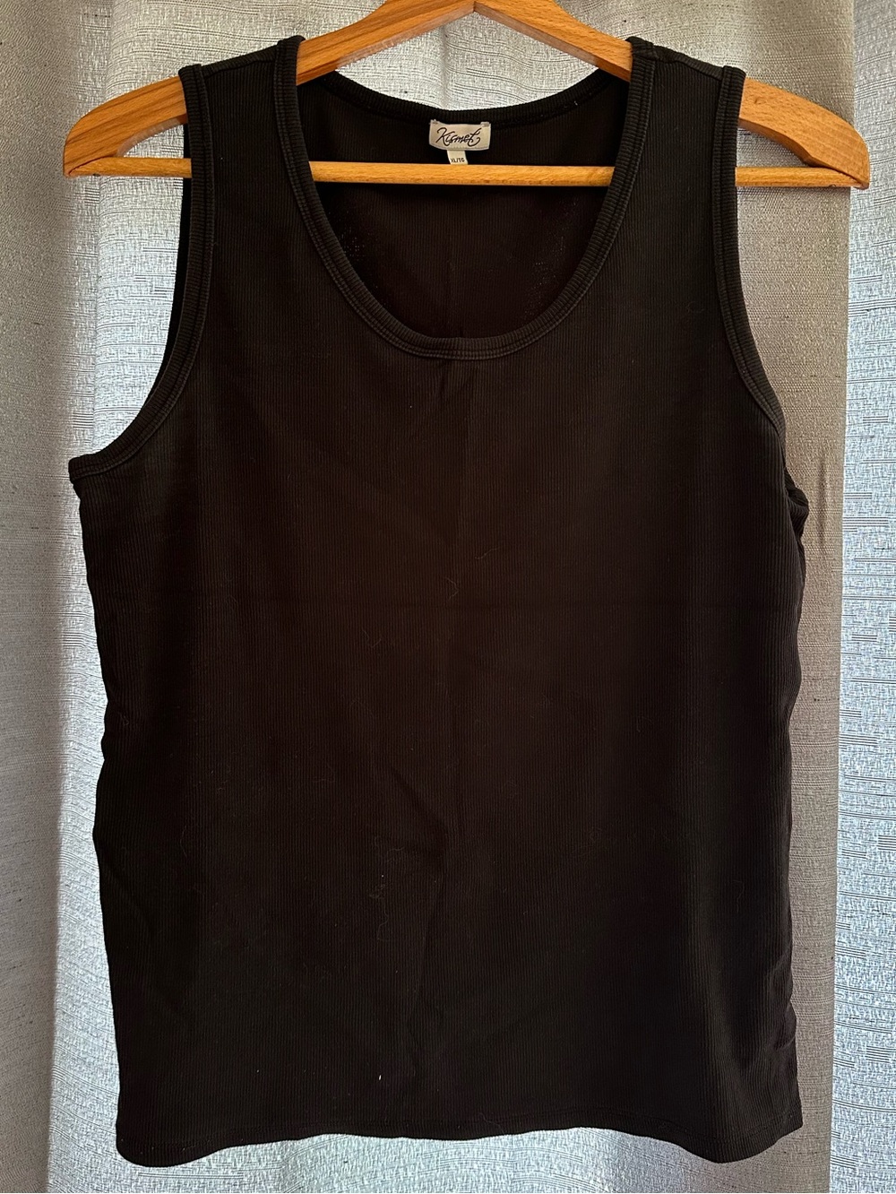 Kismet Black Scoop Neck Tank Top